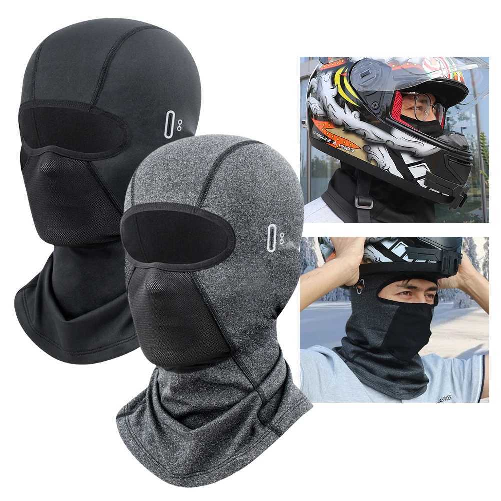 Thermal Winter Scarf Mask Windproof Bicycle Motorcycle Balaclava Fleece Neck Warmer Hood Breathable for Extreme Cold WeatherW250512