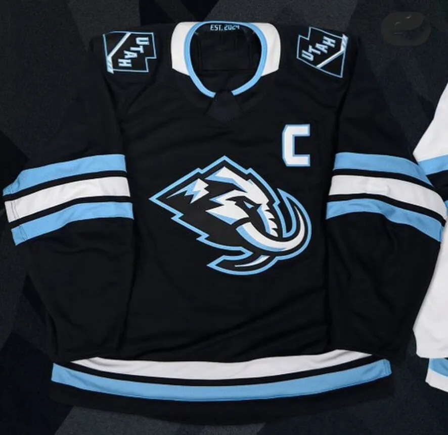 Custom Hockey Jersey Clayton Keller New Logo Utahs Hockey Club McBain Logan Cooley Guenther Cole Mikhail Sergachev Jack McBain