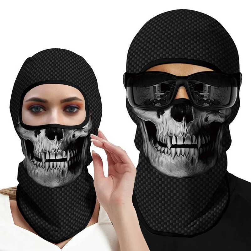 Superhero Mask for Men and Women Skull Balaclava Motorcycle Helmets Outdoor Windproof Cycling Face ShieldSki Mask.W250512