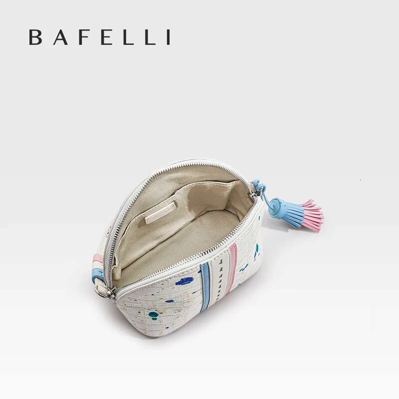 BAFELLI Women's NEW BAG ORIGINAL STYLE DESIGNER BRAND HANDBAG TRENDING EVENING 2025 FASHION PURSE LEATHER CASUAL COLOR