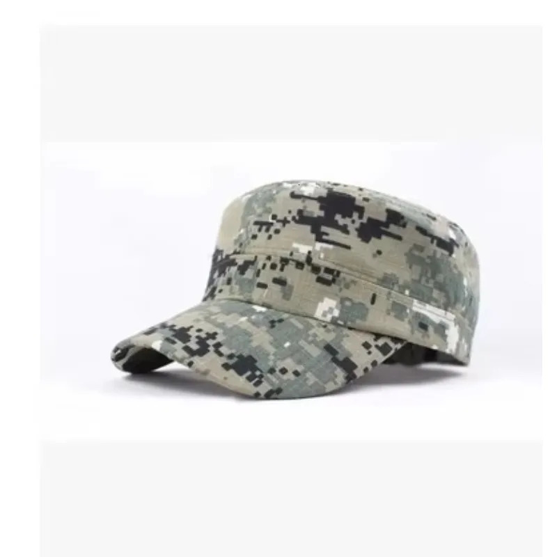 Digital Camo Cap Casquette Camouflage Hats For Men Flat Cap Blank Plain Camo Hats Outdoor Baseball Cap 250512
