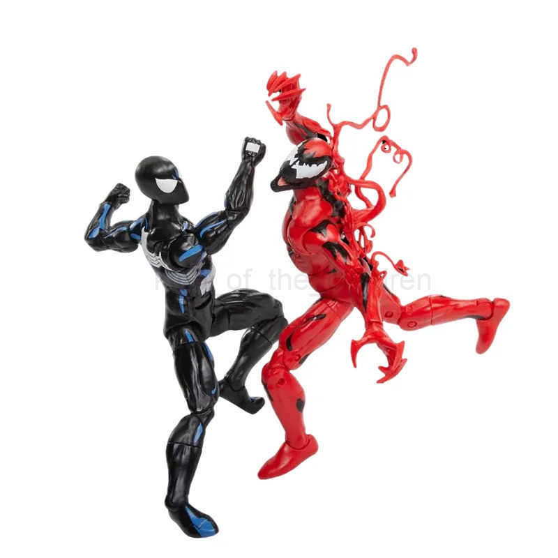 Disney Marveles Studios Legends Spider Man Vs Carnage Action Figure Model Toys Deadpool Avengers Venom Collection Doll Kids Toy Gift W250512