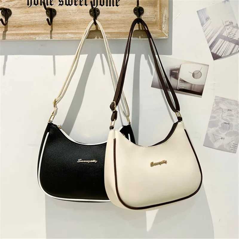 Chic Ladies Handbags Single Shoulder Crossbody Bags for Women Stylish Adjust Shoulder Strap Top PU Leather Underarm Bag Purses Z250512-1