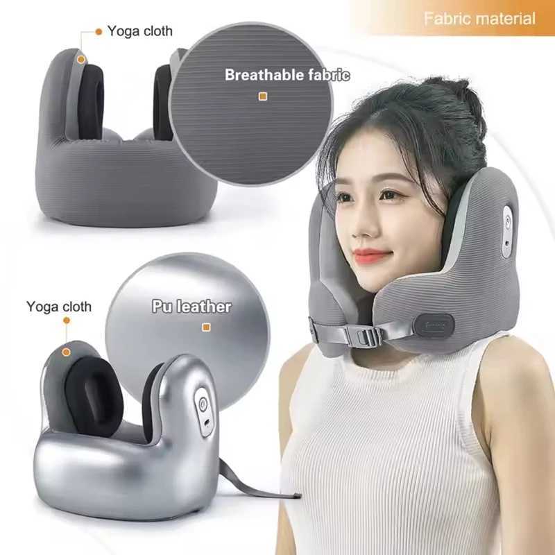 Memory Foam Travel Neck Pillow with Noise Reduction - U-Shaped Bluetooth Music Pillow for Ultimate Comfort on the Go travelW250512