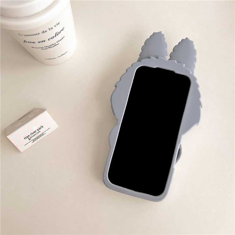 LaBuBu Monster Phone Case Kawaii Cartoon Anti Drop Soft Silicone Cover Suitable for IPhone 16 15 14 Plus 13 Pro Max Toy Gift Y250512