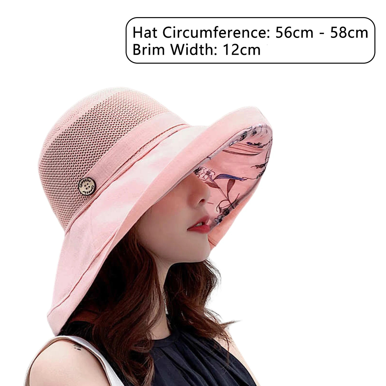 Womens Sunshade Hat Portable Folding Widebrimmed For Travel Camping Fishing Spring Summer UV Resistant Large Eave 250512