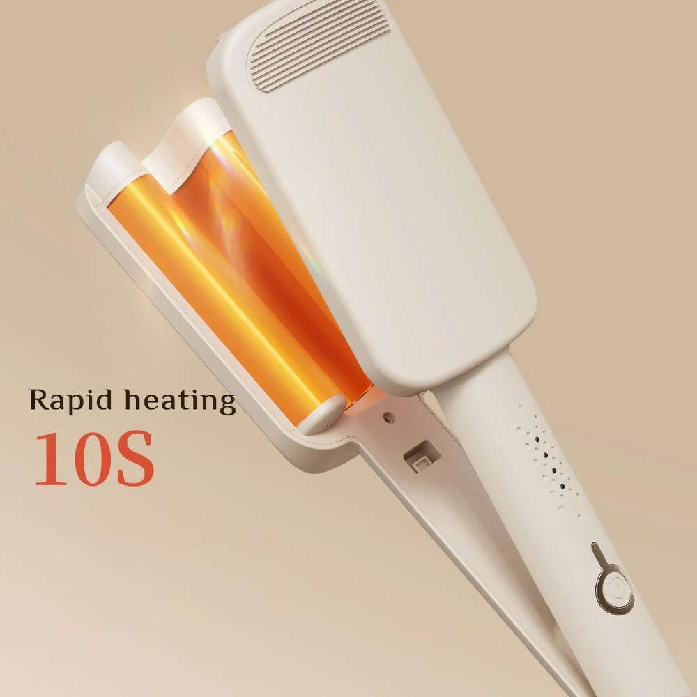 Electric Curling Iron 32Mm Women's Styling Tool Hair Curler Fast Heating Titanium Barrel For Curly Waves Home Appliance