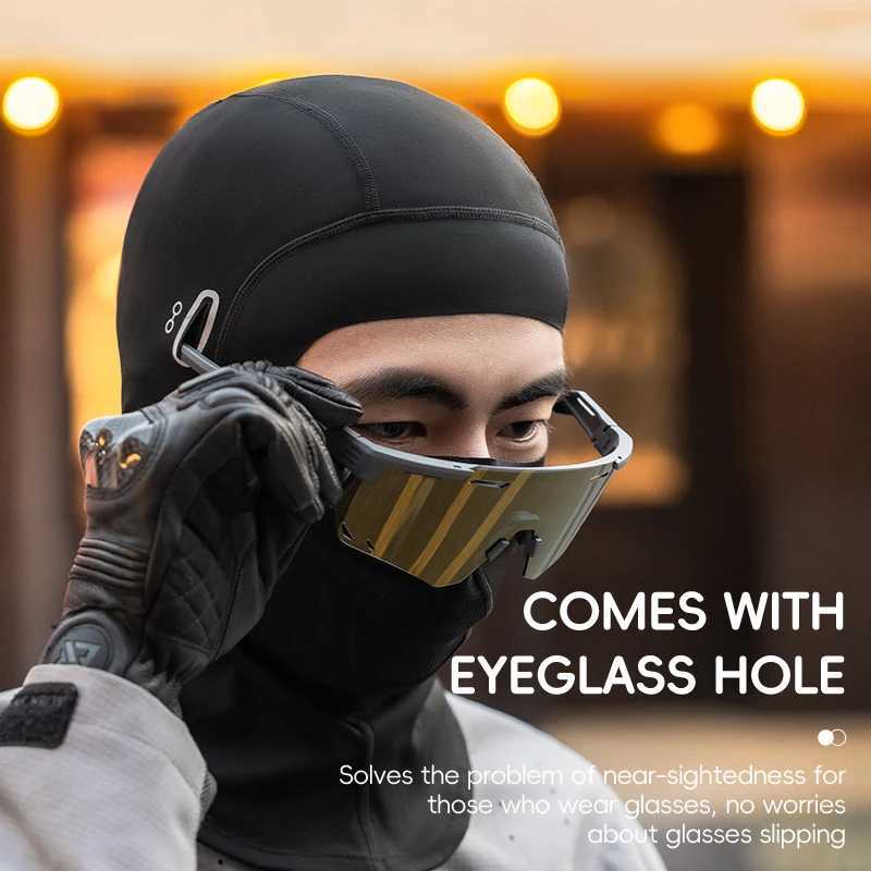 ROCKBROS Cycling Mask Winter Warm Fleece Face Scarf Mask Bicycle Balaclava Windproof Neck Cover Fishing Skiing Motorcycle MaskW250512