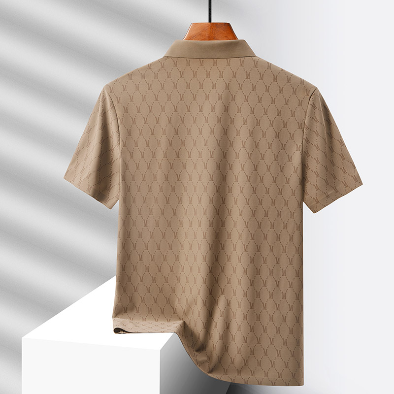 Men's Summer Casual Outdoor Sports Polo Shirt Men's Short Sleeve Loose Comfortable Collar T-shirt Men's Style