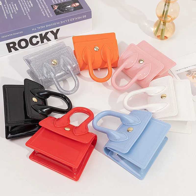 Womens Bag New Jelly Handbag Shoulder Bag Messenger Bag Cute Small Fresh Mini Lipstick Bag Z250512