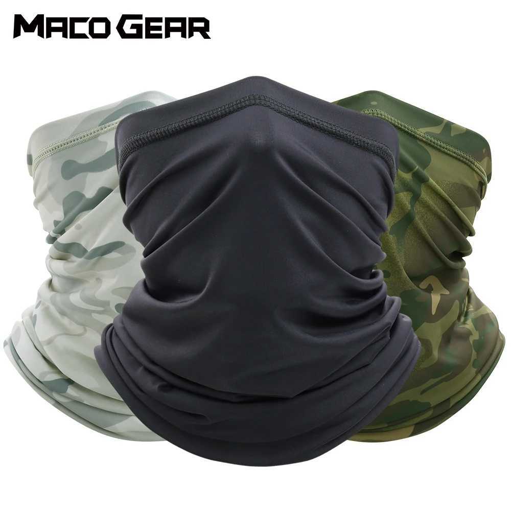 Summer Tactical Bandana Breathable Cycling Hunting Fishing Face Mask Running Hiking Skiing Sports Scarf Bicycle Neck Gaiter MenW250512