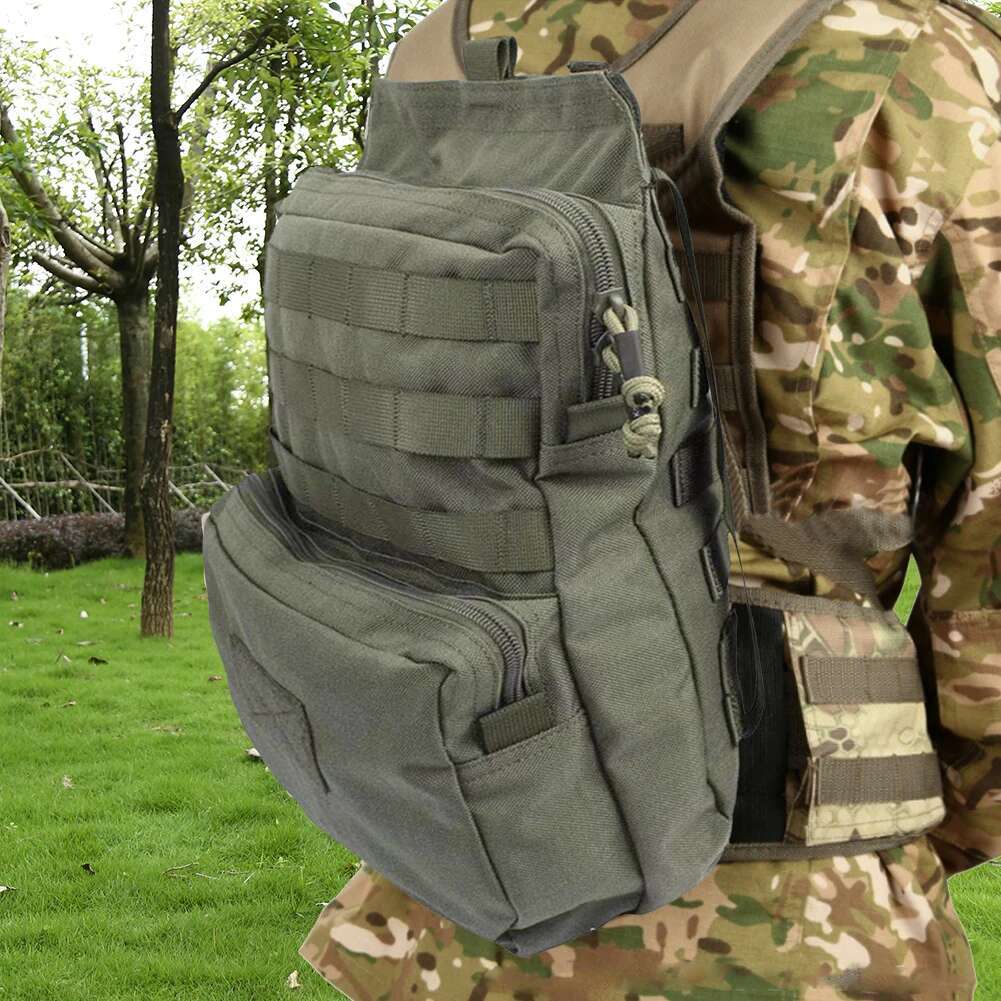 Vest Bags 1000D Nylon Oxford Water Bladder Carrier Pack Modular Webbing Hiking Camping for Hunting Backpacking