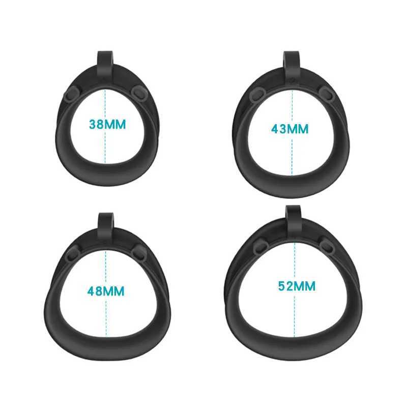 2021 Minus/Plus Cage Male Chastity Device Double-Arc Cuff Penis Ring Cock Belt Adult Sex Toys W250512