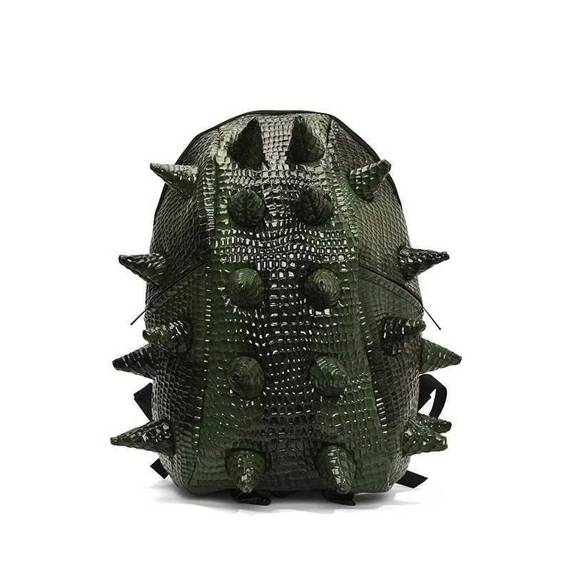 Hedgehog Shape PU Backpacks Large Capacity High Quality 2024 Fashion New Style Unique Design Personality Backpacks Z250512