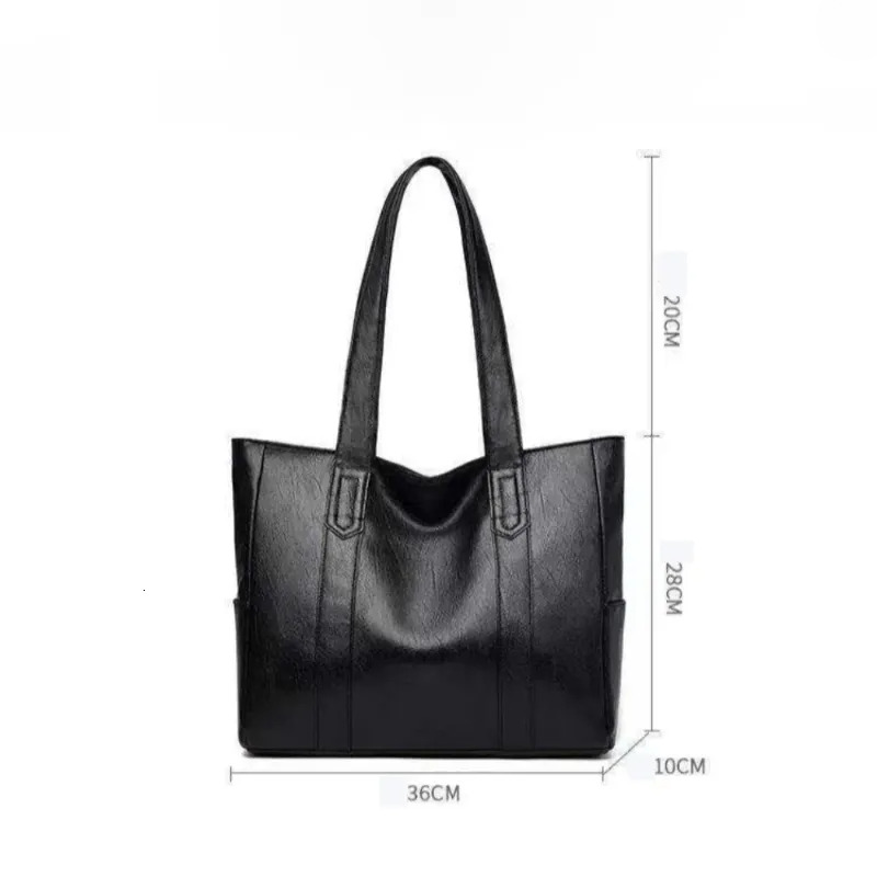 Totes Beg Tangan Wanita Leather Handbag Besar Shoulder Women Woman Large Capacity Shopping New Free Delivery Designer Bag