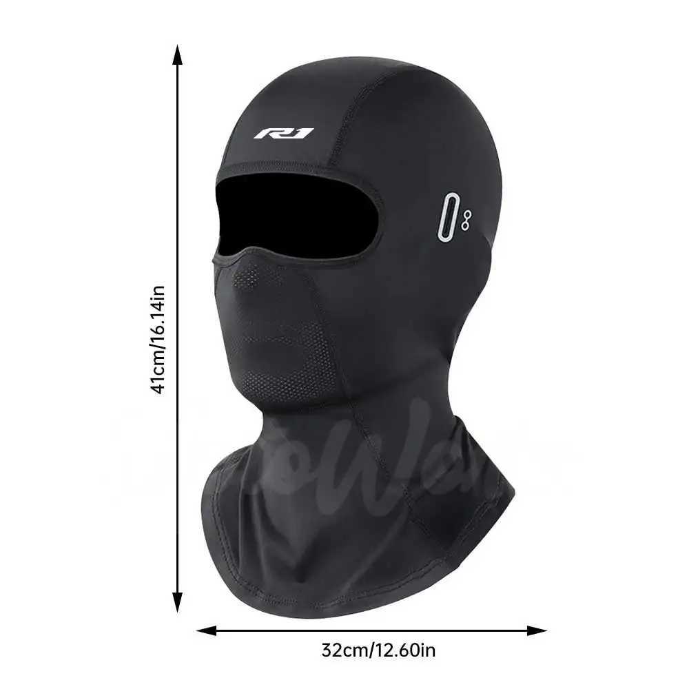 For yamaha R Cycling Cap Summer Cooling Motorcycle Balaclava Hats Sun UV Protection Bike RunningW250512