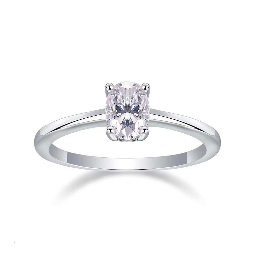 Elegant Card Rubble Oval Cutting Ring - Pointed Set Made of Pure Silver, Sizes 5-9, USA, Eternal Beauty