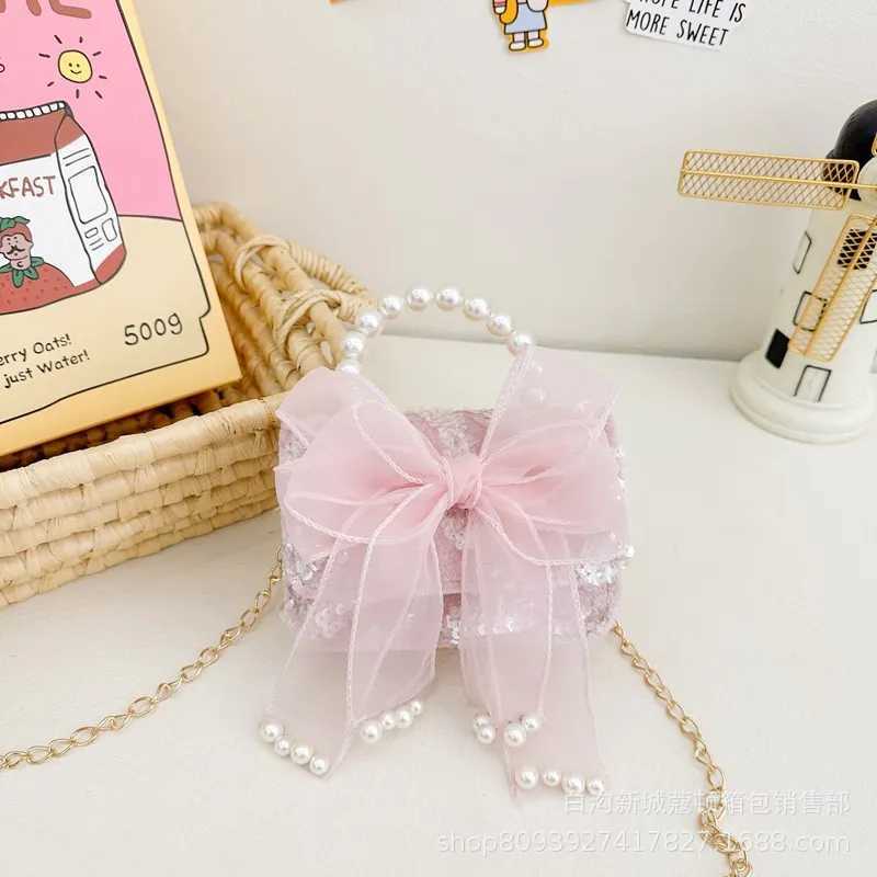 Accessory bag fashionable crossbody bag s pearl handbag princess handbag small fragrance style coin purse Z250512