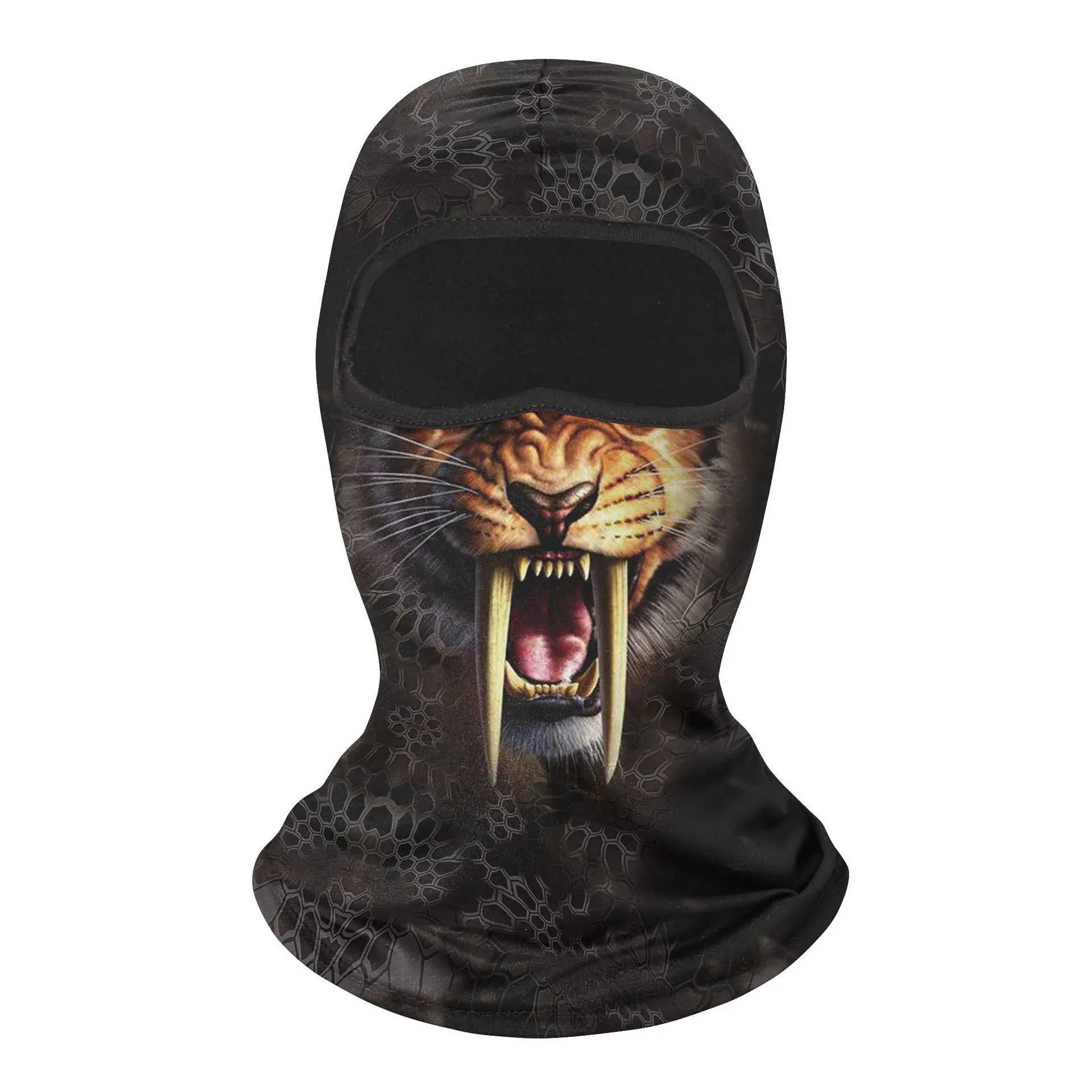 3D Venom Bandana Skull Balaclava Ski Mask Neck Gaiter Warmer Braga Cuello Hombre Face Shield Hunting Camping Hiking ScarfW250512