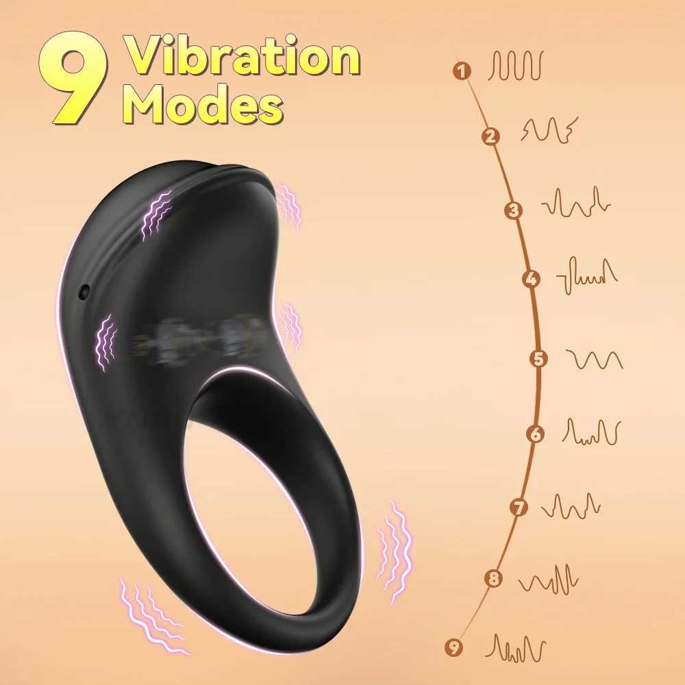 APP Control Vibrating Cock Ring for Men Ejaculation Delay Penis Ring Chastity Cage Clit Stimulator Adult Sex Toy for Couples W250512