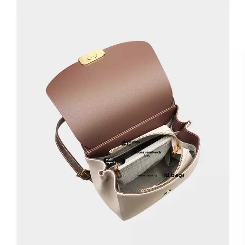 Cross-border New High End Backpack Fashionable Small Backpack Leisure Large Capacity Commuting College Student Travel Backpack Z250512