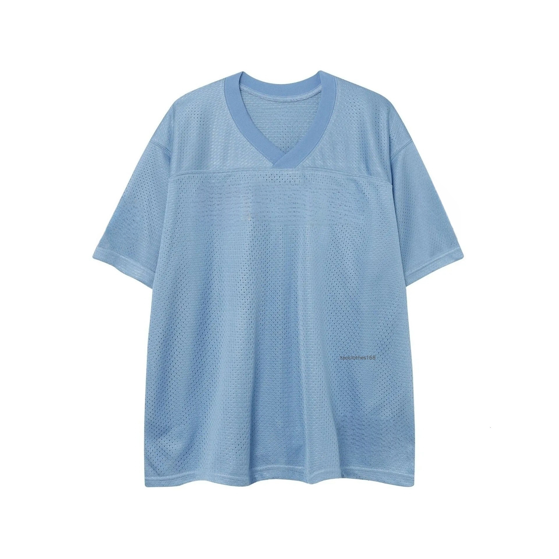 Luxury Shirts Designer Mens Jersey High Quality Breathable T-shirt Fashion Long Sleeve Sports Womens Jersey Tops High Street Styles Sportswear Tank Top US Size