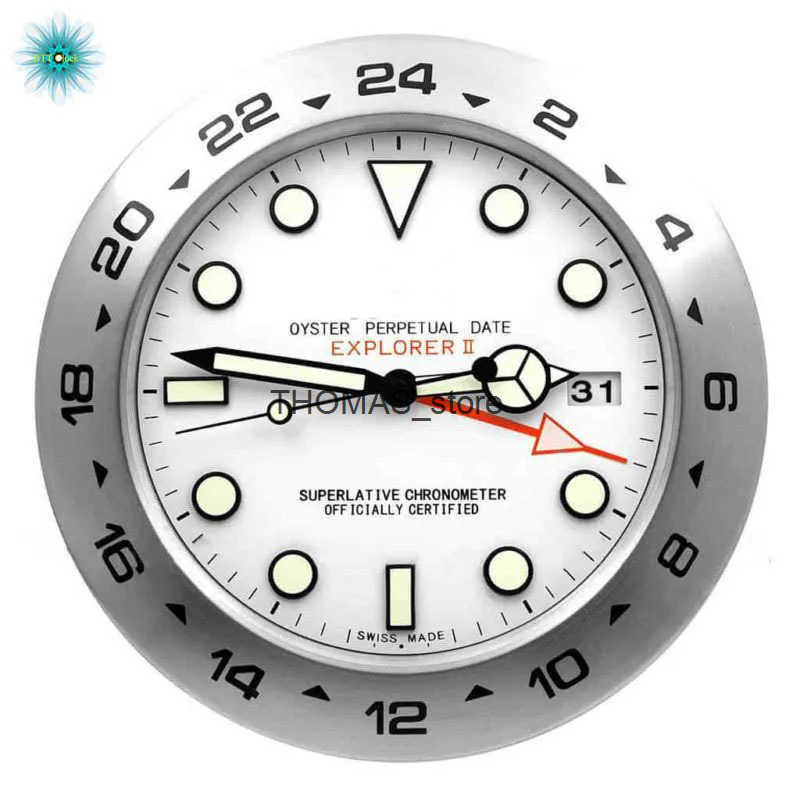 Large Watch Shape Wall Clock Metal Best Gift X0726 Q250512