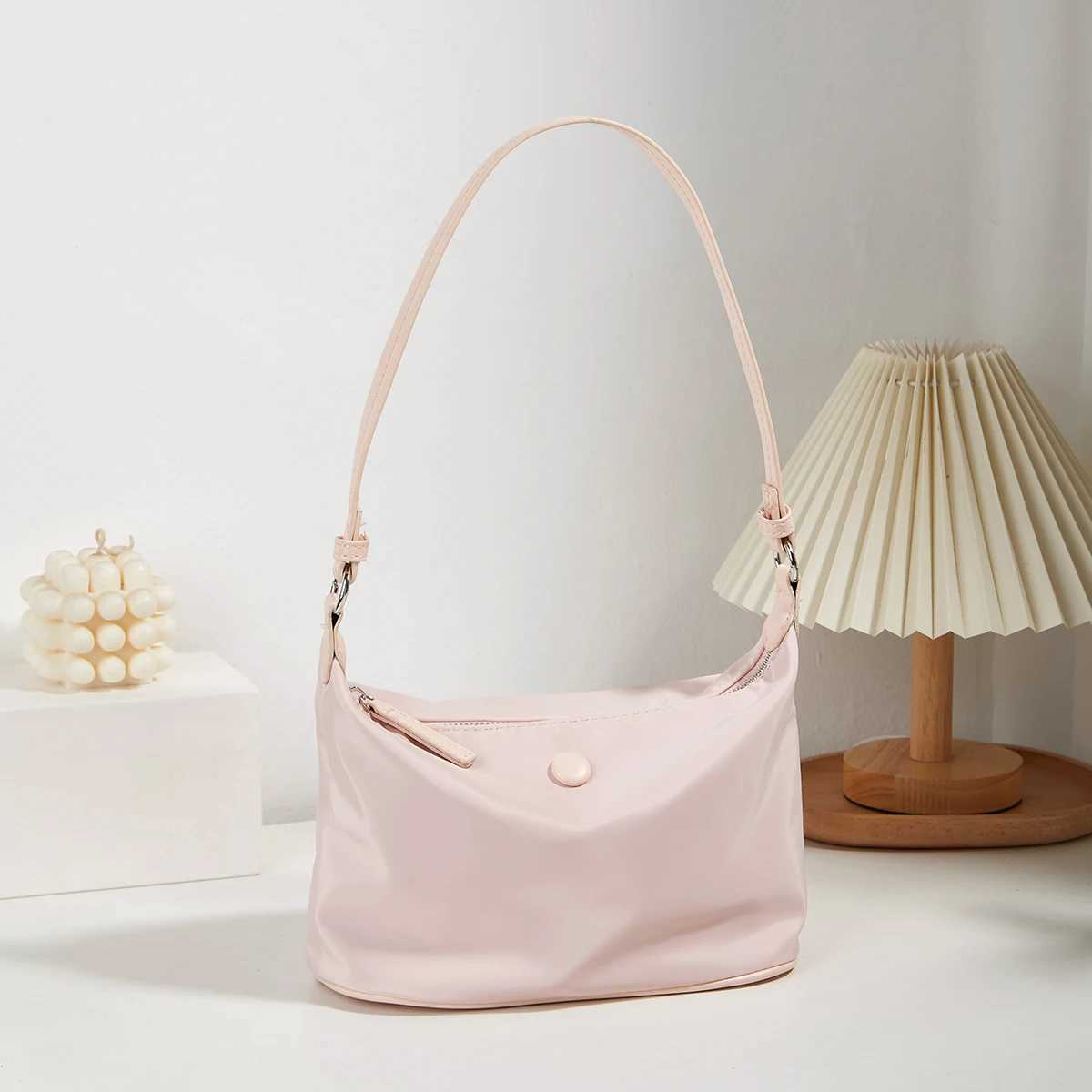 New womens fashion versatile handbag trend single shoulder bag casual simple solid color small square bagW250512