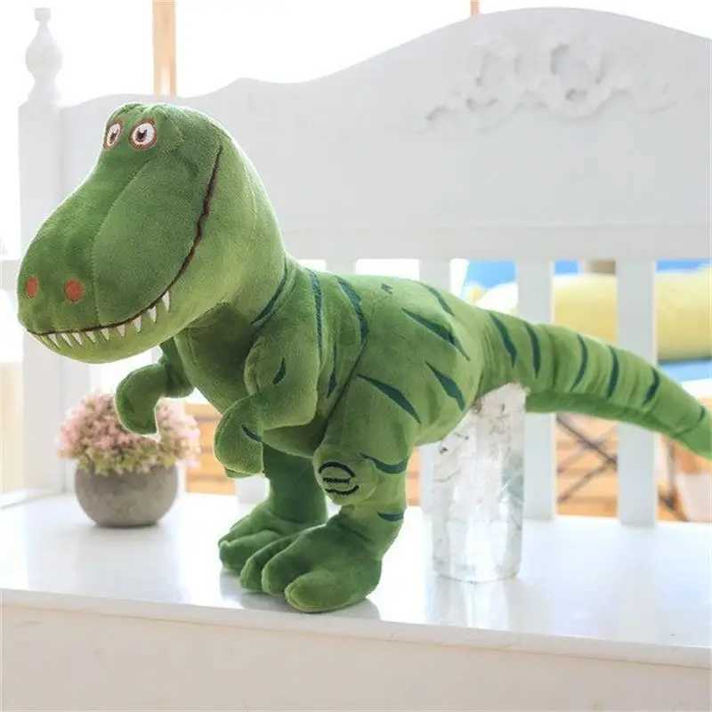 40cm New Dinosaur Plush Toys Cartoon Tyrannosaurus Cute Stuffed Dolls For Kids Children Boys Birthday Gift z250512Y2BH