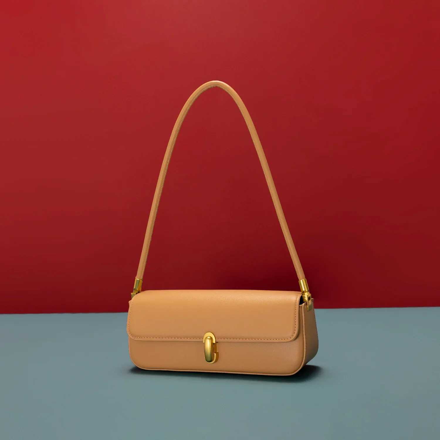 Niche High-end Baguette Bags 2024 Spring and Summer New Foreign Style Versatile Armpit Bag Simple Shoulder Womens BagW250512