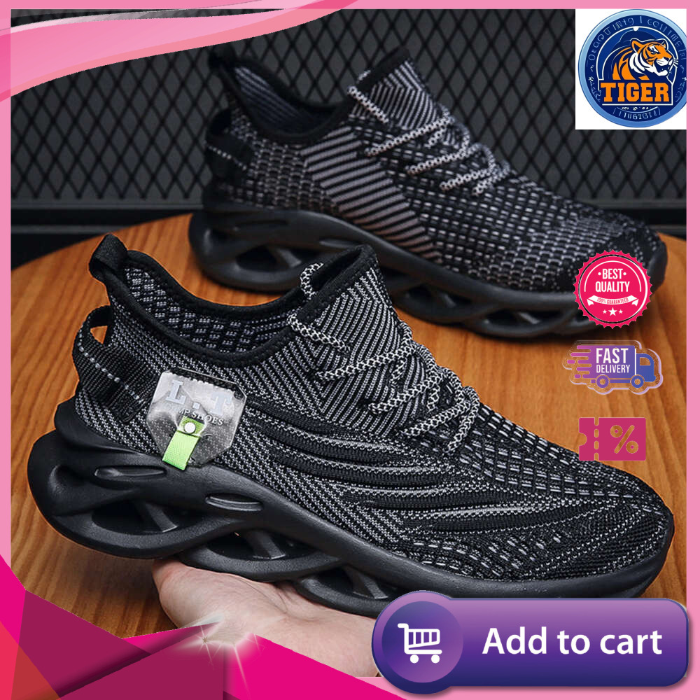Ddmytiger Casual Plus Men Size Sport Breathable Lightweight Sneakers Mesh Black Running Athletic Jogging Tenis Walking Shoes Outdoor Shoes