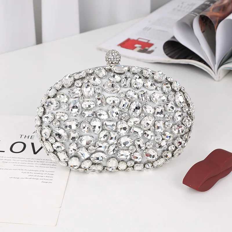 Golden Birthday party Crystal Silver Diamond Evening Bags Women Party Purse Wedding Pink Bridal Boutique Clutch Bags Z250512