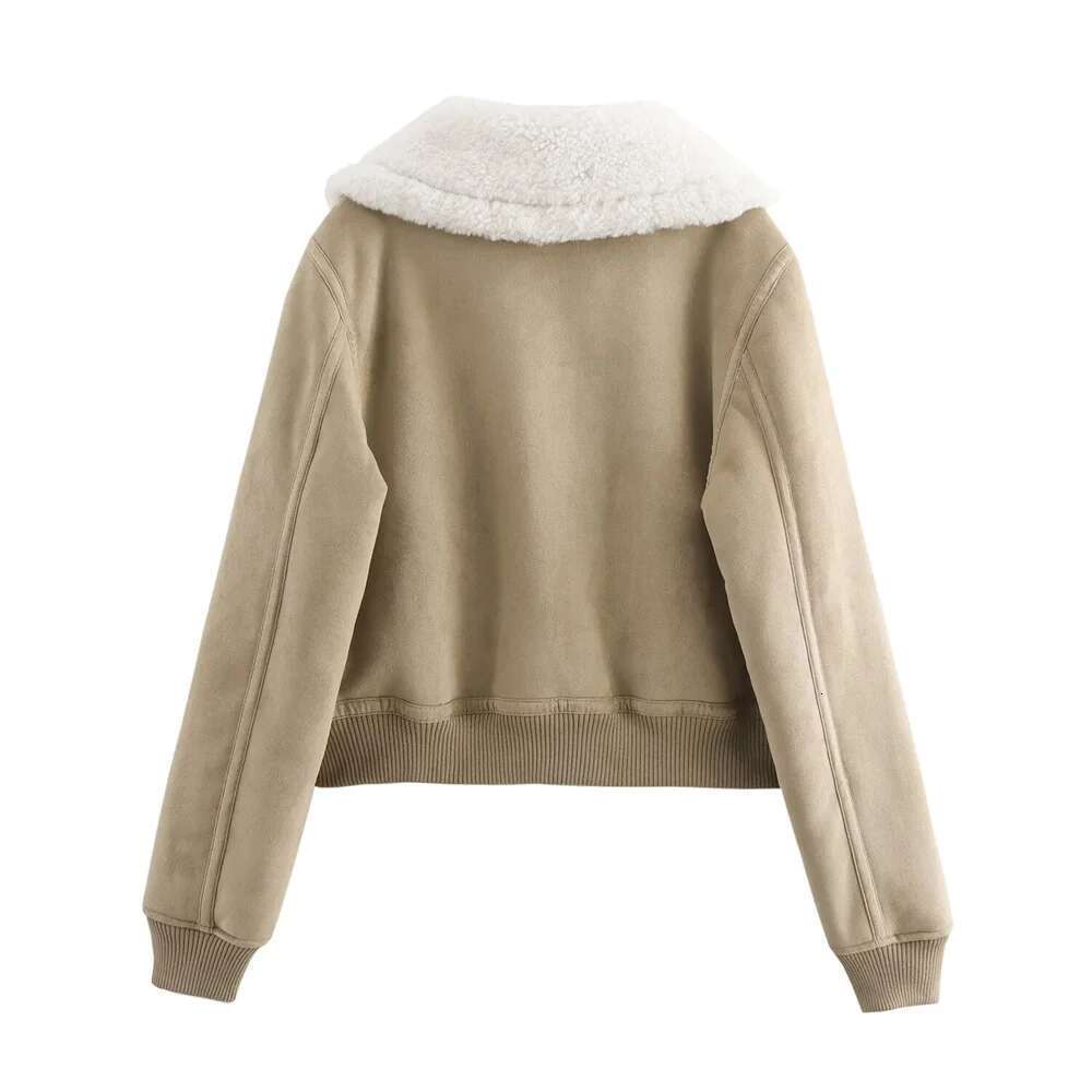 RARF autumn new women's European and American style French design threaded hem double-sided jacket