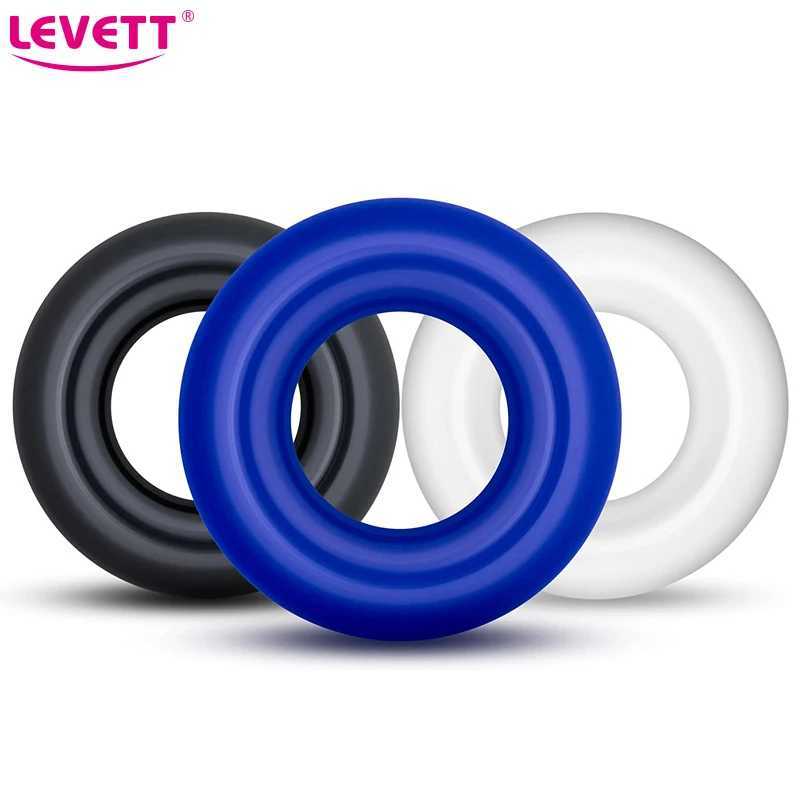 3pcs Male Penis Cock Ring Delay Ejaculation Scrotal Binding Ball Stretcher Penis Enlargement Silicone Cockring Sex Toy For Men W250512