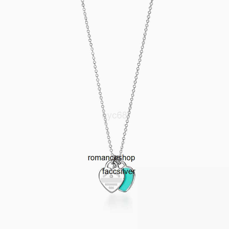Pendant Necklaces Necklace Womens Heart Necklace Designer Jewellery Chains Pendant Stainless Steel Charm anniversary Gift for Women Gold Plated2025