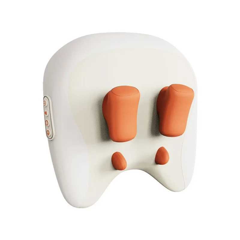 Neck Shoulder Massage Pillow Wireless Electric Car And Home Massager Heating Waist Neck Leg Cervical Shiatsu Kneading MassagersW250512