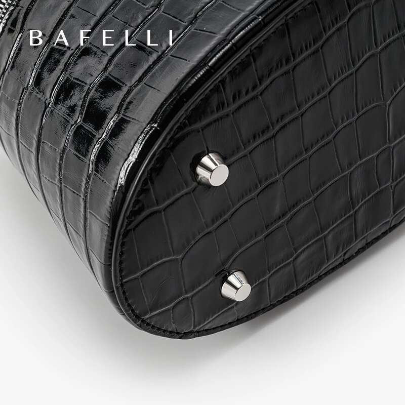 BAFELLI 2025 Women's NEW EVENING PARTY HANDBAG ORIGINAL DESIGNER FASHION BRAND GENUINE LEATHER BAGS CROSSBODY PURSE