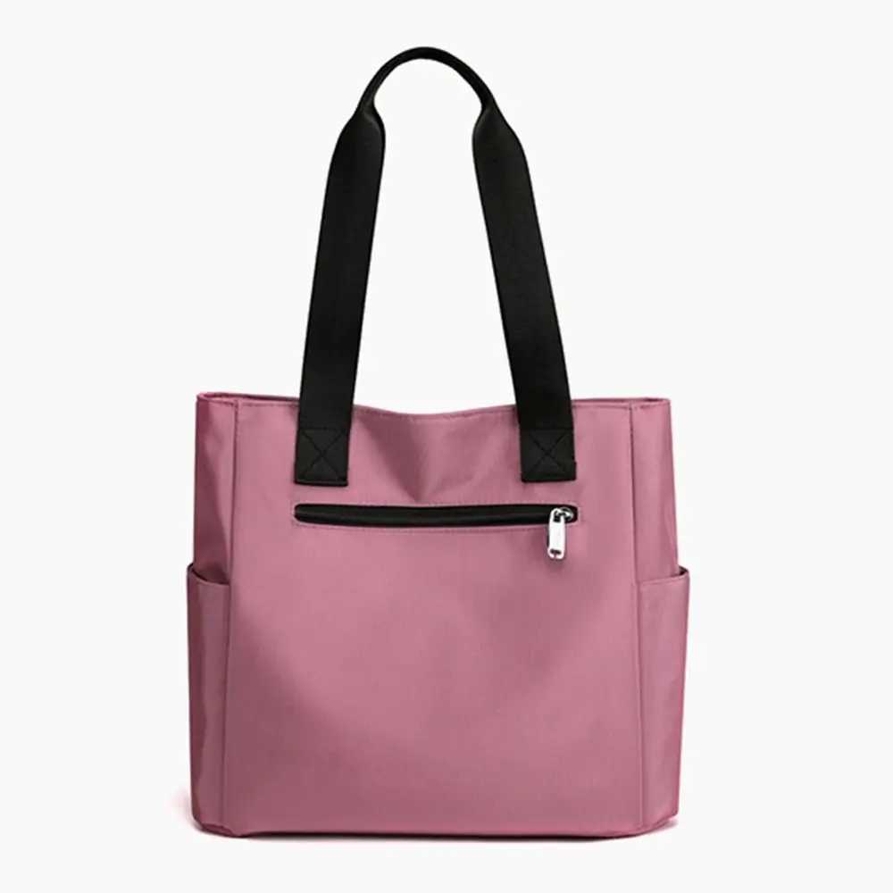 Waterproof Nylon Shoulder Bag Large Capacity Handbag Tote Bags For Work School And Travel Lightweight PracticalXJ250512