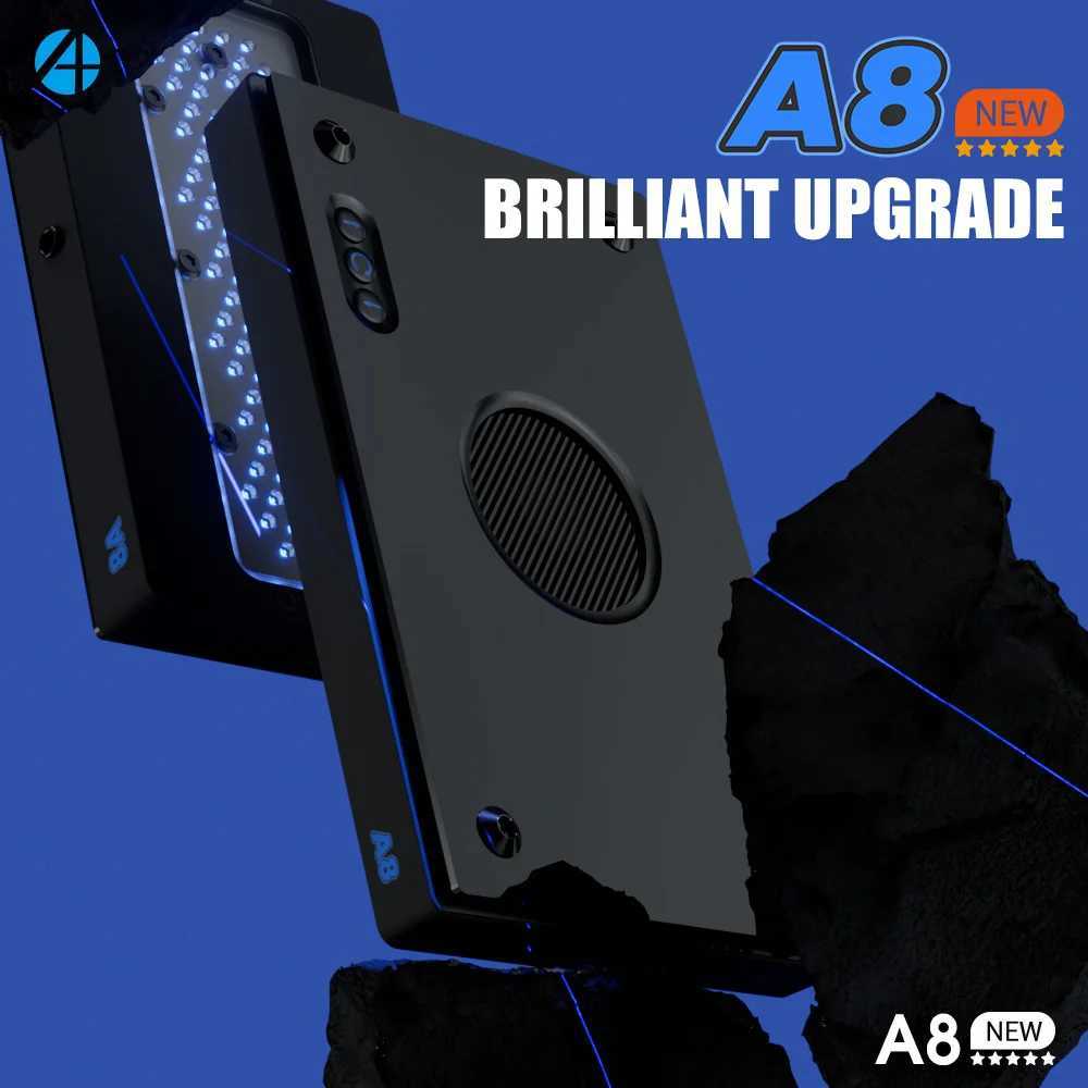 A8 SE II Max 215W Full Spectrum WiFi APP Controlled ProgrammableCoral Reef Marine LED Aquarium Light with brackets for saltwater Z250512