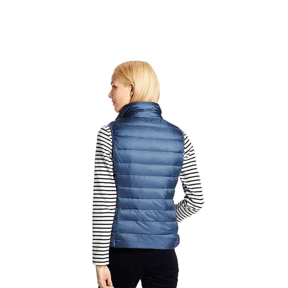Newbang 9Xl 8Xl Women Sleeveless Coat Winter Ultra Light White Duck Down Female Slim Vest Women's Windproof Warm Waistcoat Designer