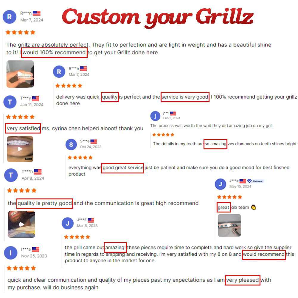 Custom 925 Sliver VVS Moissanite Grillz 10 Top 10 Bottom Hip Hop Men Passed Diamond Tester Moissanite Grillz