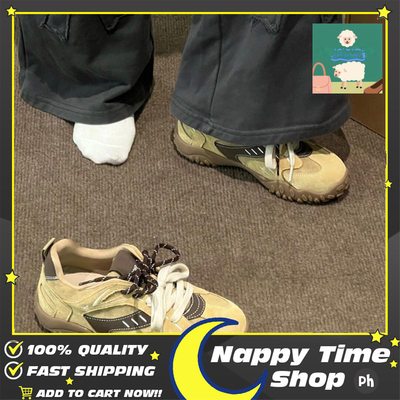 Ddmysheep Ddmysheep Spring New Comfortable Breathable Fashionable Casual Forrest Gump Thick Soled German Training Versatile Women S Shoes Outdoor