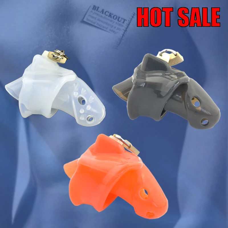 BLACKOUT Male Belt Soft Medical Silicone Chastity Device With Spikes Cock Cage Fixed Penis Ring Sex Toy BDSM A140 W250512