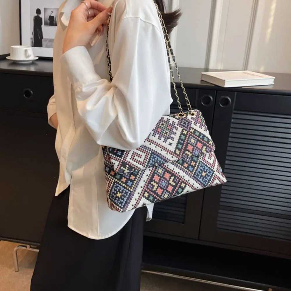 Large Capacity Shoulder Bag Bohemian Style Crossbody Bag Vintage Hobo Bag Messenger Bag for Ladies Z250512
