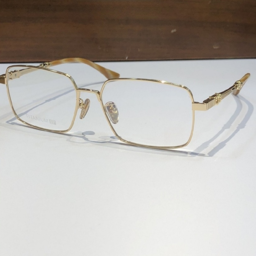 High Quality Men optical glasses Classic Luxury Designer Women eyeglass Titanium Punk Business Design Prescription Spectacle Frames with box 8174 SIZE