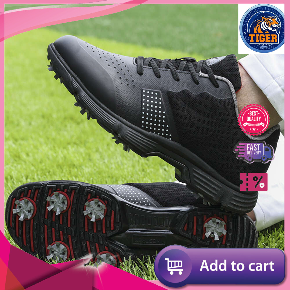 Ddmytiger For Waterproof Shoes Men Spikeless Outdoor Sport Training Sneakers Classic Mens Golf Trainers Big Size Outdoor Shoes