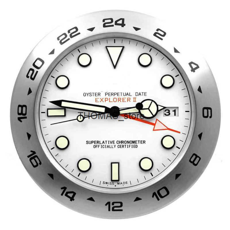Large Watch Shape Wall Clock Metal Best Gift X0726 Q250512