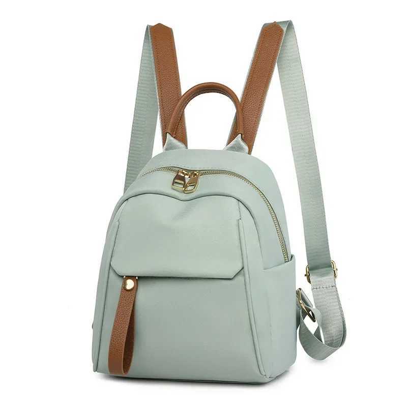 New Fashion Womens Casual Lightweight Small Student School Bag Backpack with Large Capacity and Feel for Women Z250512-1