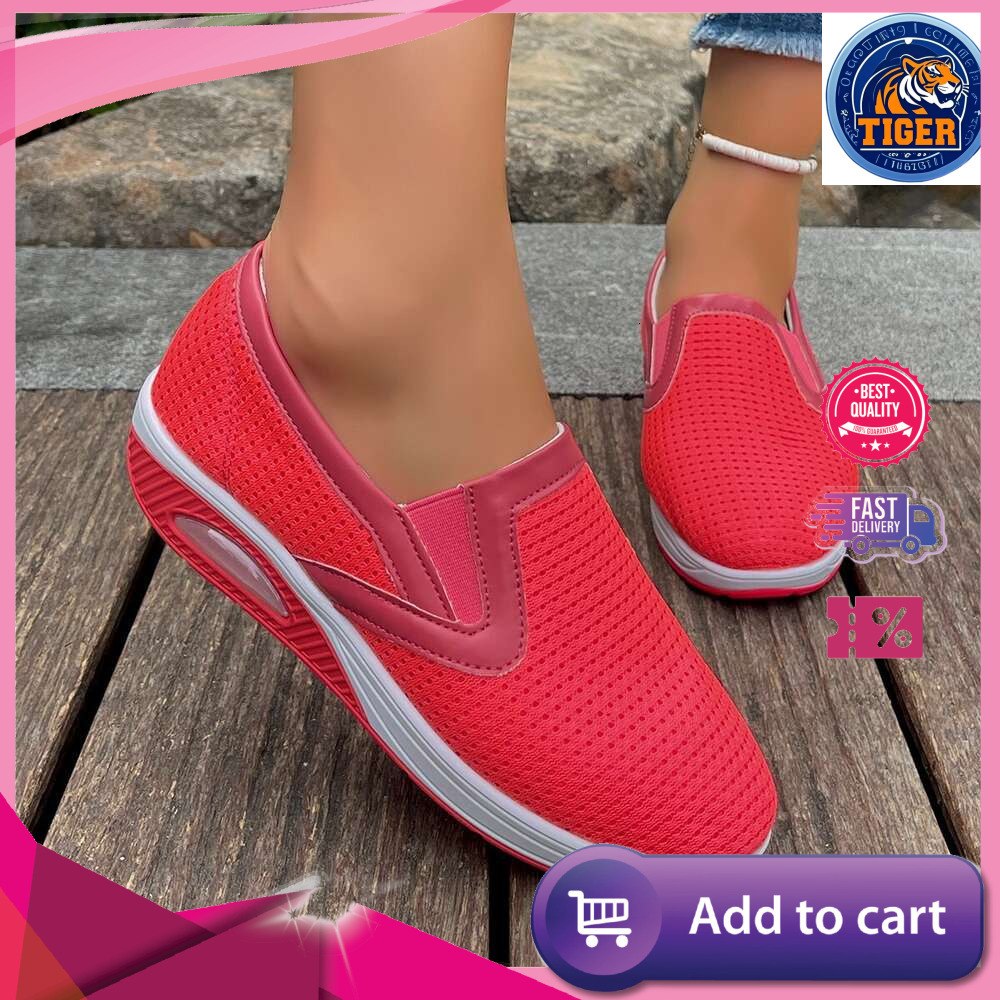Ddmytiger Large Summer Temu New Women S Fashion Flame Red Sports Casual Single Shoes Outdoor Shoes