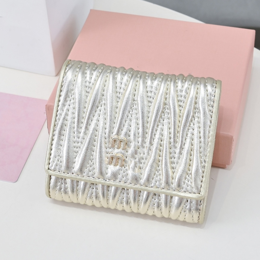 Designer Wallet Womens Card Holder Cardholder High Quality Genuine Leather Sheepskin Interior Compartment With Card Case Coin Purse Card Wallets Designer Women